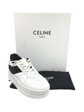 🖤CELINE BLOCK SNEAKERS🤍-womensshoes-Designer-LuxuryFootwear-Wedge-Sneakerhead